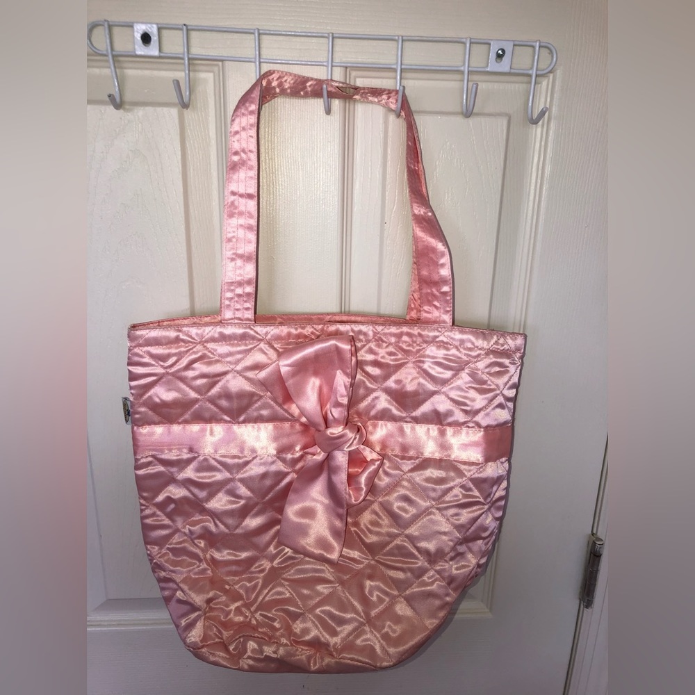 SUPER CUTE SILK PINK BAG MAKE IT YOURS